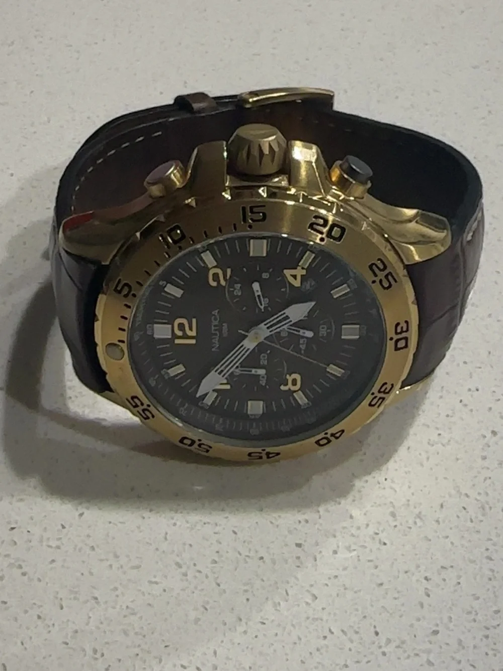 Nautica NST Chronograph Men’s Watch Model N18522G.